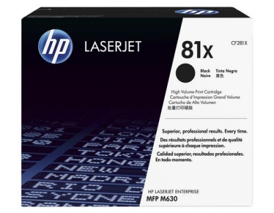 HP Toner 81X - Black (CF281X)