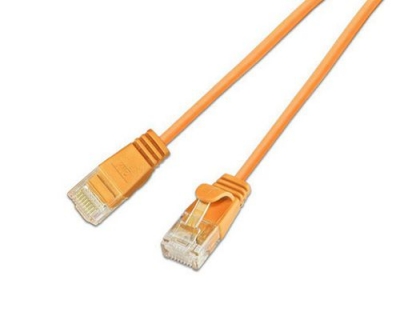 Wirewin Slim Patchkabel: UTP, 2m, orange