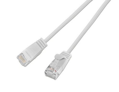 Wirewin Slim Patchkabel: UTP, 2m, weiss