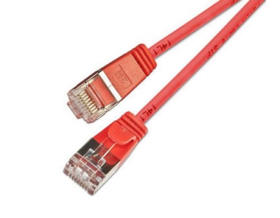 Slim Wirewin Pachkabel: U/FTP, 20m, rot