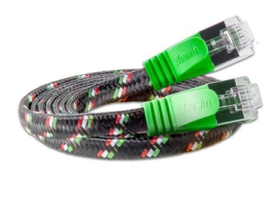Wirewin Slim Toughkabel: STP, 2m, grün