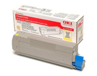 Toner gelb zu OKI 5700/5600