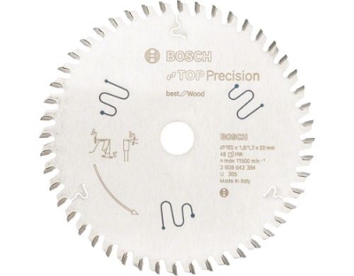 BOSCH Kreissägeblatt Top Precision Wood