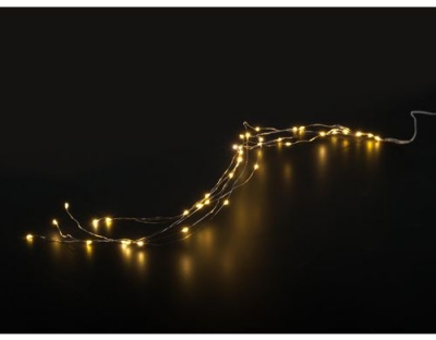 STT Lichterkette LED Batterie Angel Hair 36