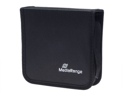 Mediarange CD-Tasche für 24 CDs, schwarz