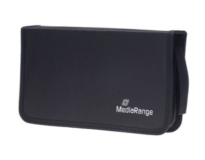 Mediarange CD-Tasche für 48 CDs, schwarz