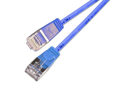 Slim Wirewin Pachkabel: U/FTP, 7.5m, blau