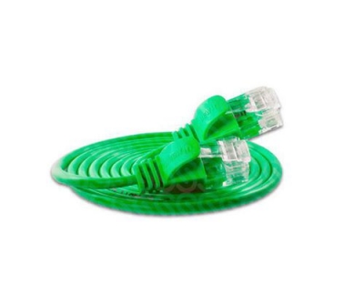 Wirewin Slim Patchkabel: UTP, 7.5m, grün