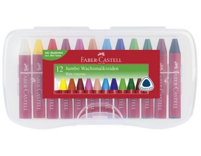 FABER-CASTELL Wachsmalkreide JUMBO