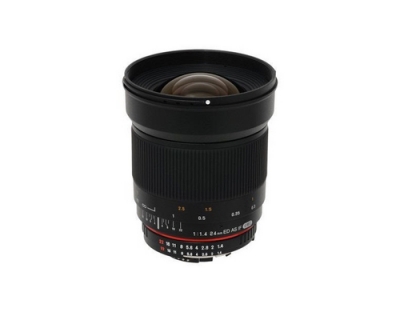 SamYang 24mm f / 1.4 ED AS UMC, zu Nikon