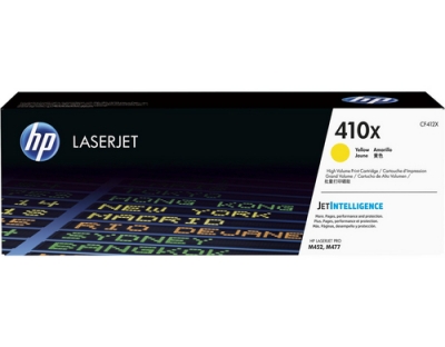 HP Toner 410X - Yellow (CF412X)