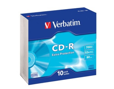 Verbatim CD-R 700MB 10-Pack Slimcase