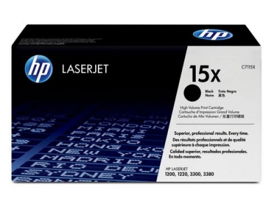 HP Toner 15X - Black (C7115X)