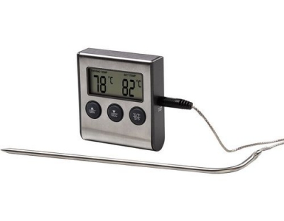 Xavax Digitales Bratenthermometer mit Timer