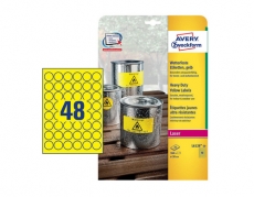 Avery Zweckform wetterfeste Etiketten rund