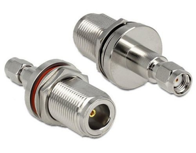 Delock N-Buchse zu RP-SMA Stecker Adapter