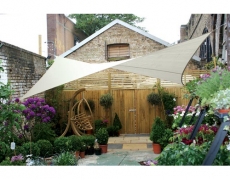 Perel Sonnensegel - Quadrat, 5x5 m,