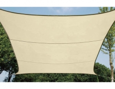 Perel Sonnensegel - Quadrat, 3.6x3.6 m,
