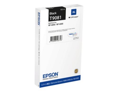 Tinte Epson T908140 XL, schwarz