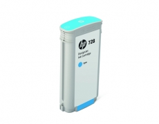 HP Tinte Nr. 728 - Cyan (F9J67A)