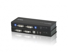 Aten CE604: KVM-Extender, DVI/USB Dual View