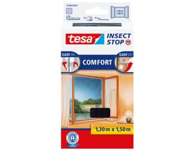 Tesa Insect Stop Comfort Fenster anthrazit