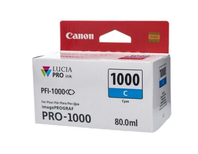 Tinte Canon PFI-1000C cyan