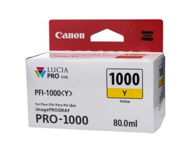 Tinte Canon PFI-1000Y yellow