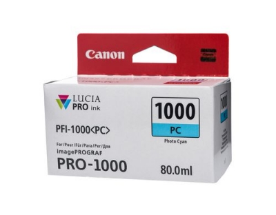 Tinte Canon PFI-1000PC photo cyan