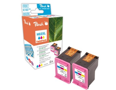 Peach Tinte HP C2P07AE 62XL color Twinpack