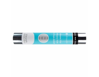 Silhouette Metallic Vinyl silber