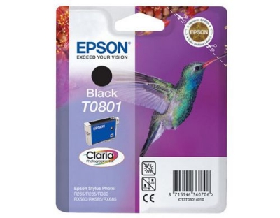 Tinte Epson C13T080140 schwarz, 7.4ml