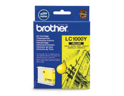 Tinte Brother LC-1000Y gelb, zu DCP130C