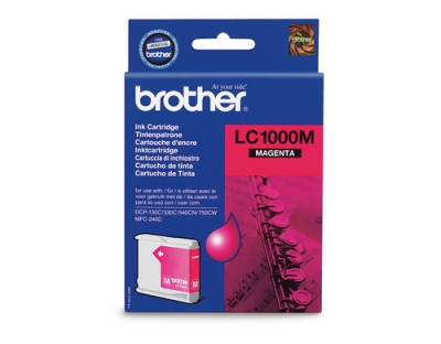 Tinte Brother LC-1000M magenta, zu DCP130C