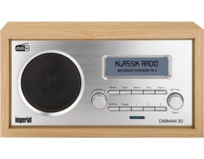 Imperial Dabman 30, DAB+-Radio, braun