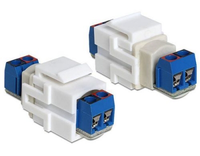 Delock Keystone Jack: Terminalblock