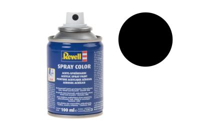 Revell Spray Color schwarz, glänzend