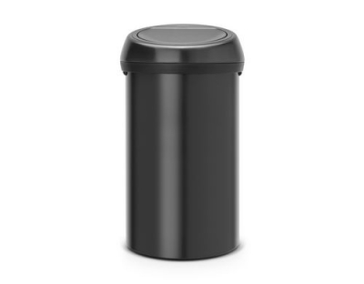 Brabantia Touch Bin 60 Liter Matt Black