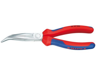 Knipex Flachrundzange mit Schneide 200 mm