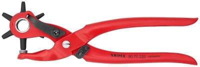 Knipex Revolverlochzange rot 220 mm