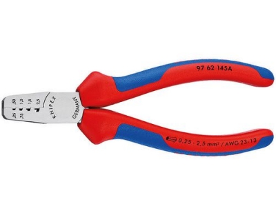 Knipex Crimpzange für Aderendhülsen 145 mm