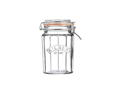 Kilner Facetten Einmachglas rund 1 Liter