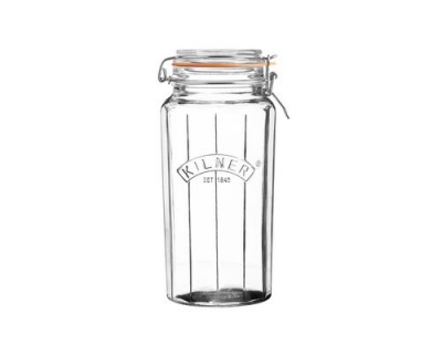 Kilner Facetten Einmachglas rund 2 Liter