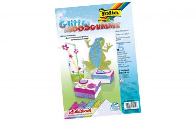 Folia Moosgummi Glitter