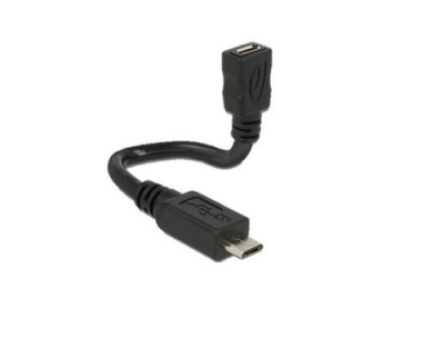 USB2.0-Shape Adapterkabel MicroB, 15cm