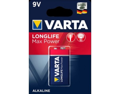 Varta Longlife Max Power 9V 1er Bli