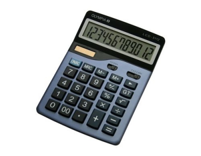 Olympia Tischrechner LCD 5112