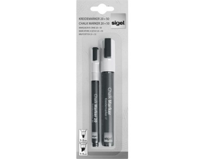 Sigel Kreidemarker 20+50 2erPack