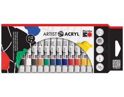 Marabu Artist Acryl 12 x 12ml