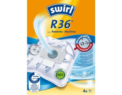 Swirl Staubfilterbeutel R 36 4 Stück